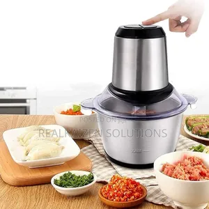 Uk Homeasy 2l Stainless Steel Electric Kitchen Meat Grinder