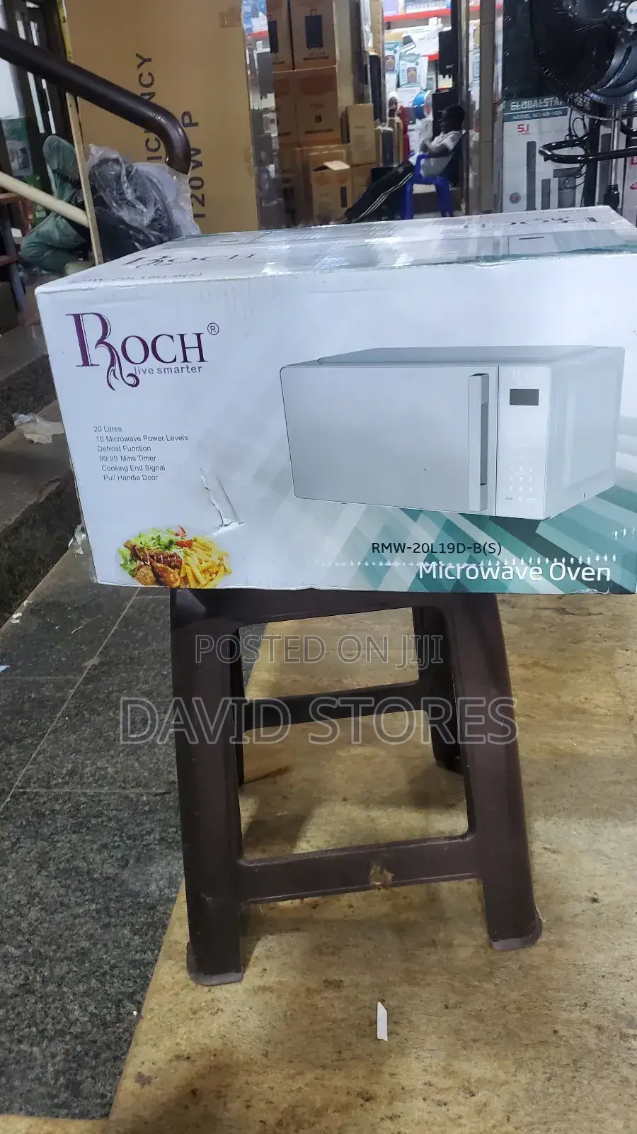 Roch RMW-20l19d-B(S) 20 L Microwave Oven – Compact Reliable