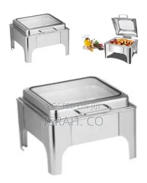 Professional Stainless Steel Chafing Dish With Glass Lid