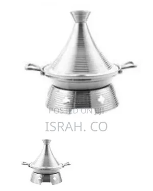 Elegant Metal Tagine Serving Set / Chafing Dish