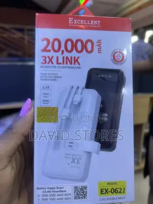 Excellent 20000mah Power Bank Ex‐062max