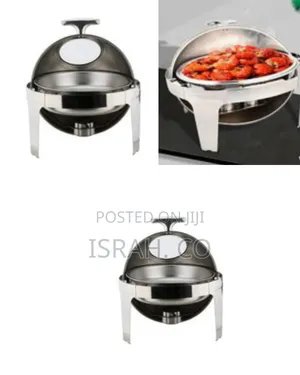 Elegant Oval Roll-Top Chafing Dish / Food Warmer