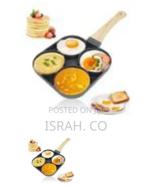 4-Section Non-Stick Breakfast Frying Pan