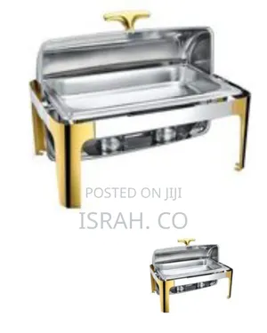 Professional Stainless Steel Chafing Dish With Accent Trim