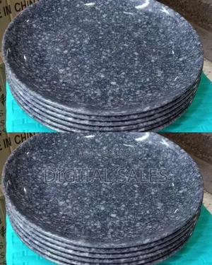 6 Piece Set of Melamine Plates##