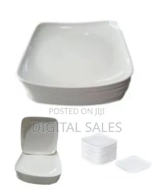 12 Piece Set of Quality Melamine Plates#
