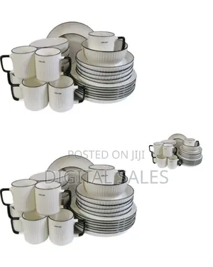24 Pieces Ceramic Dinnerware Set