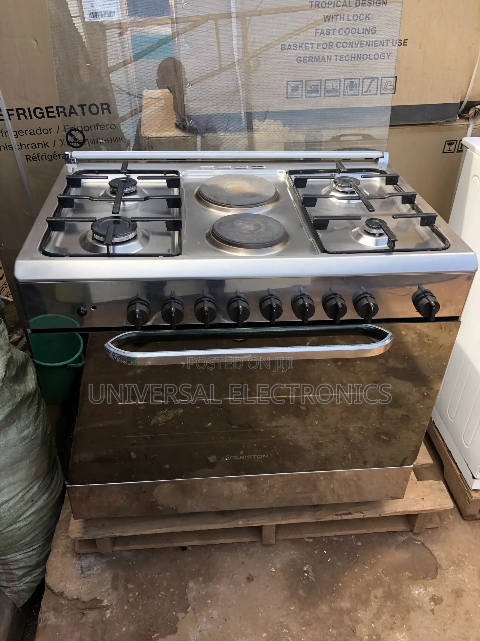 Ariston Imported Cooker 90x60 (Oven)