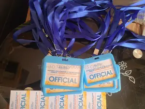Plastic Id Holders. Tags. PVC Card Holders With Lanyards / Strings