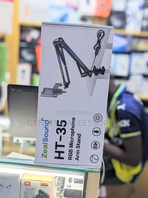 Ht-35 RGB Microphone Arm Stand