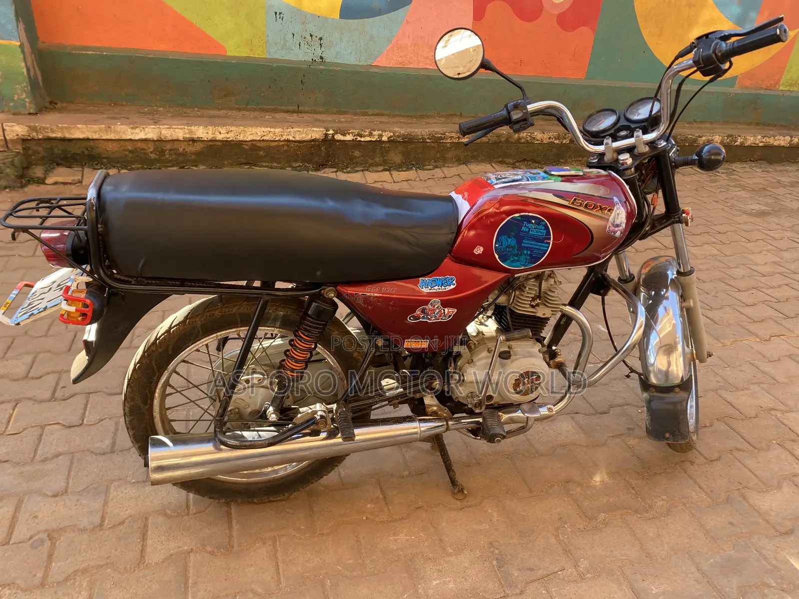 Bajaj Boxer 100 2022 Red