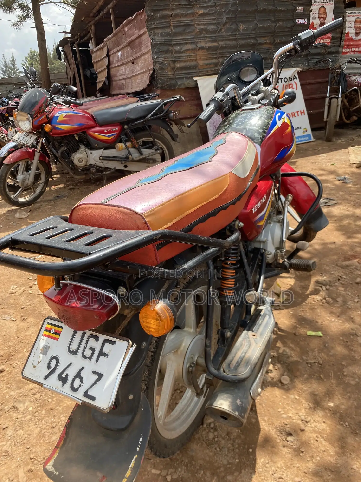 Bajaj CT 125X 2024 Red