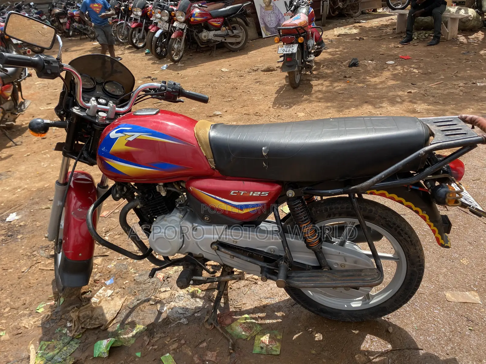 Bajaj CT 125X 2025 Red