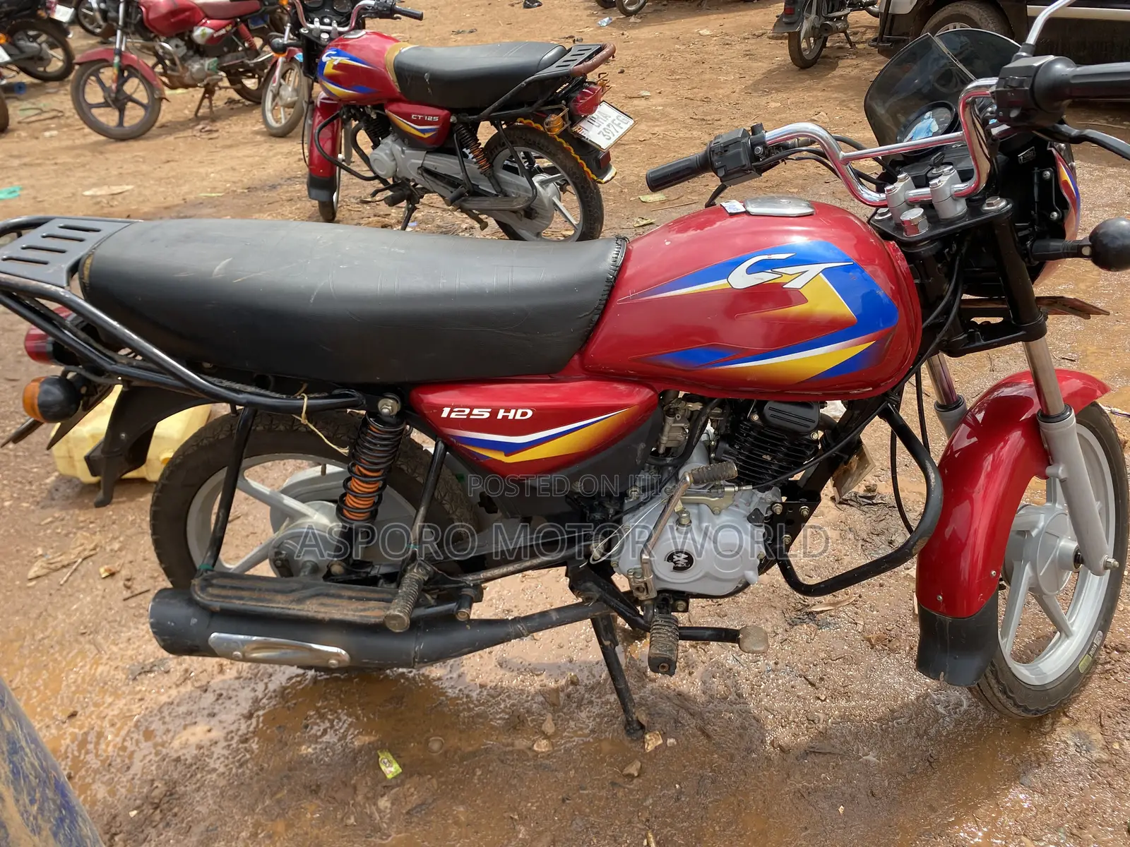 Bajaj CT 125X 2024 Red
