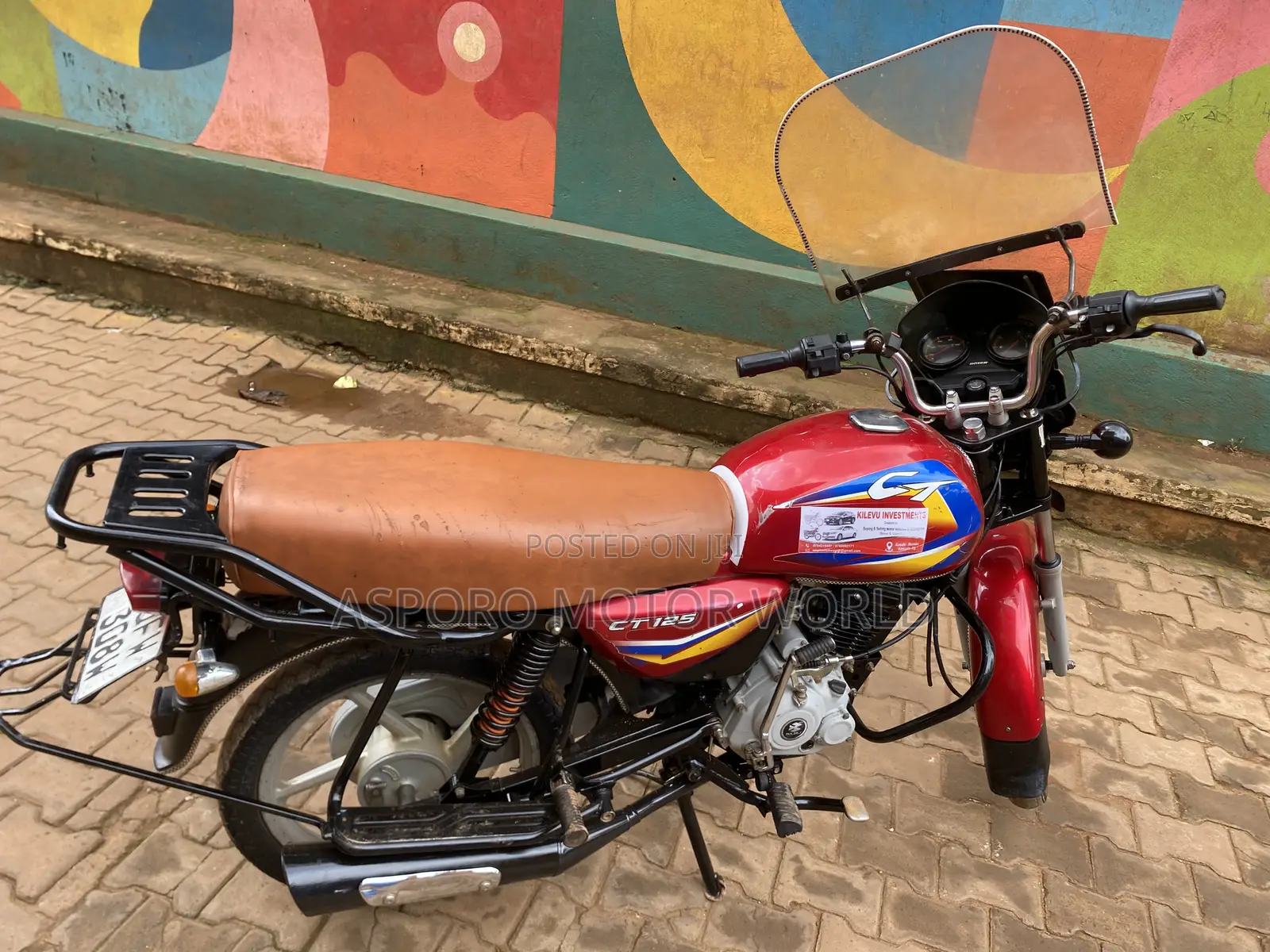 Bajaj CT 125X 2024 Red