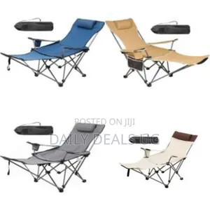 Ultimate Portable Folding Reclining Lounge Chair With Footrest