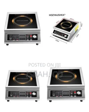 Electric Commercial-Grade Induction Cooker - Multicolor##
