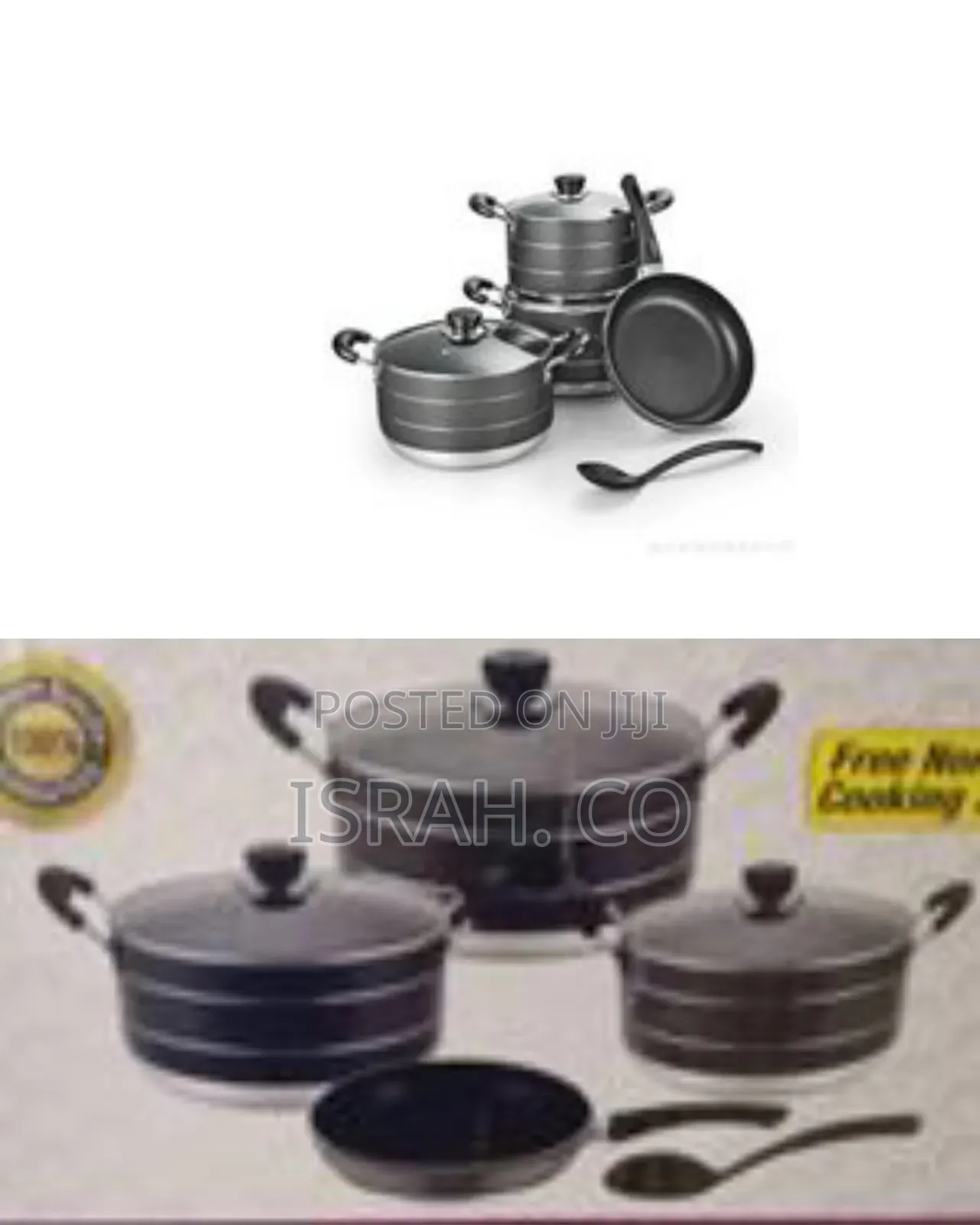 8 Piece Set of Cookware Saucepans