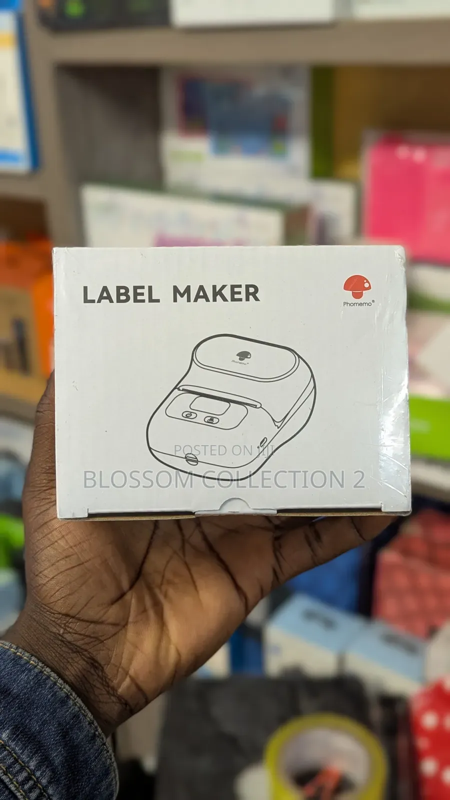 Phomemo M110 Label Printer Barcode With Thermal And Bluetooth
