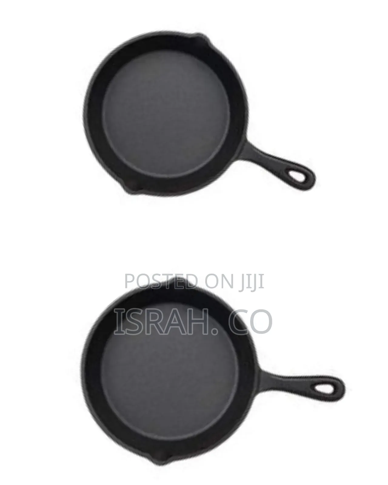 Pre-Seasoned Heavy Duty Cast Iron Skillet / Frying Pan - Multicolor