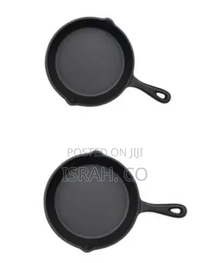 Pre-Seasoned Heavy Duty Cast Iron Skillet / Frying Pan - Multicolor