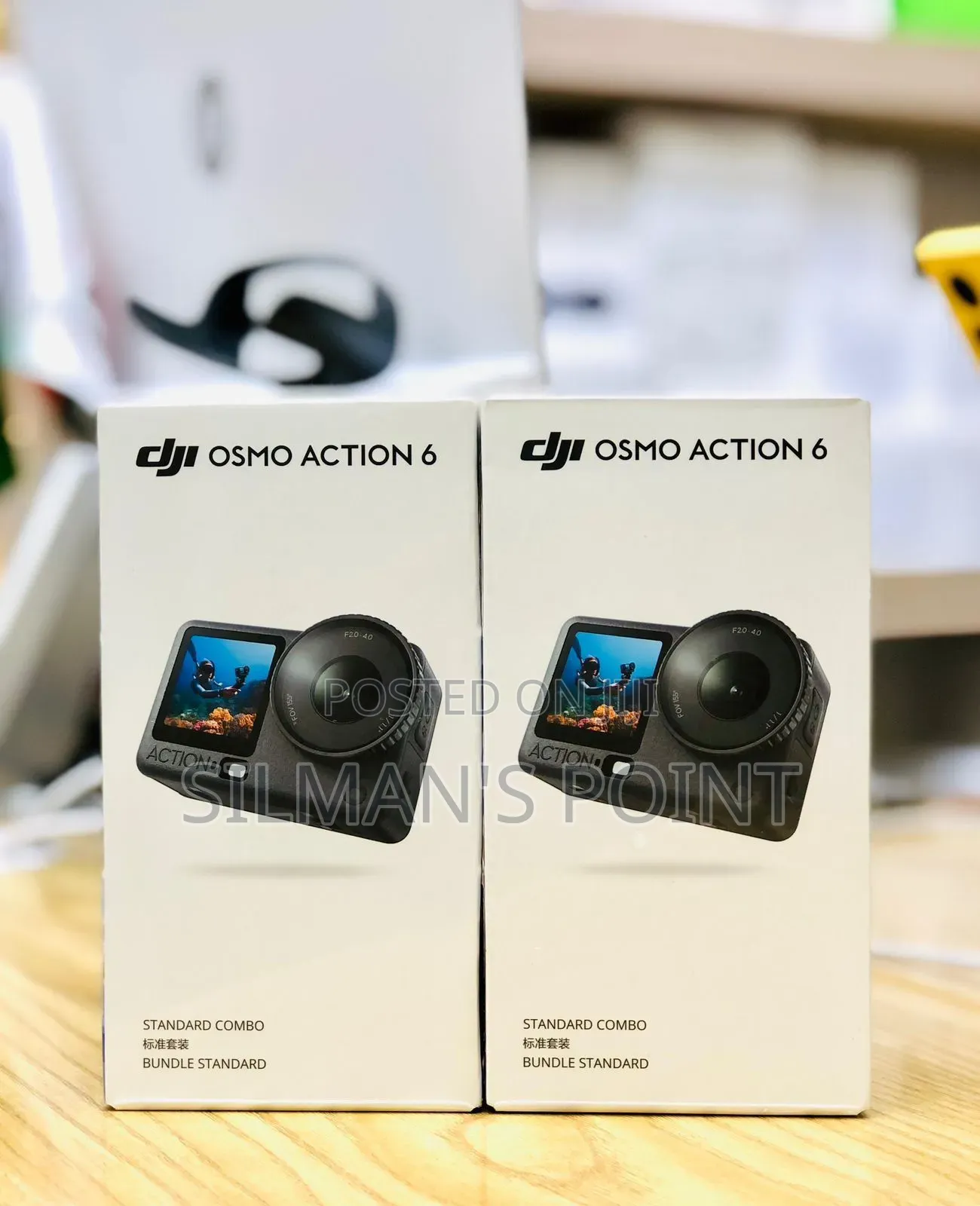 The Dji Osmo Action 6 Standard Combo