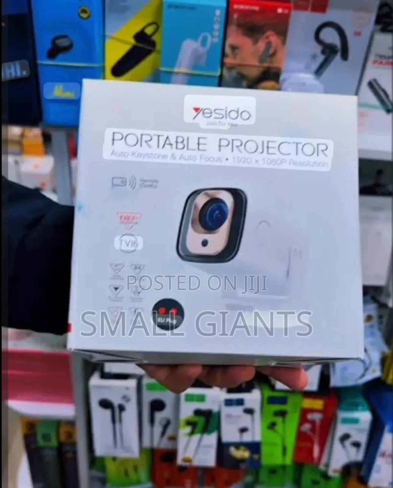 Yesido Portable Projector 1080p (Tv16)