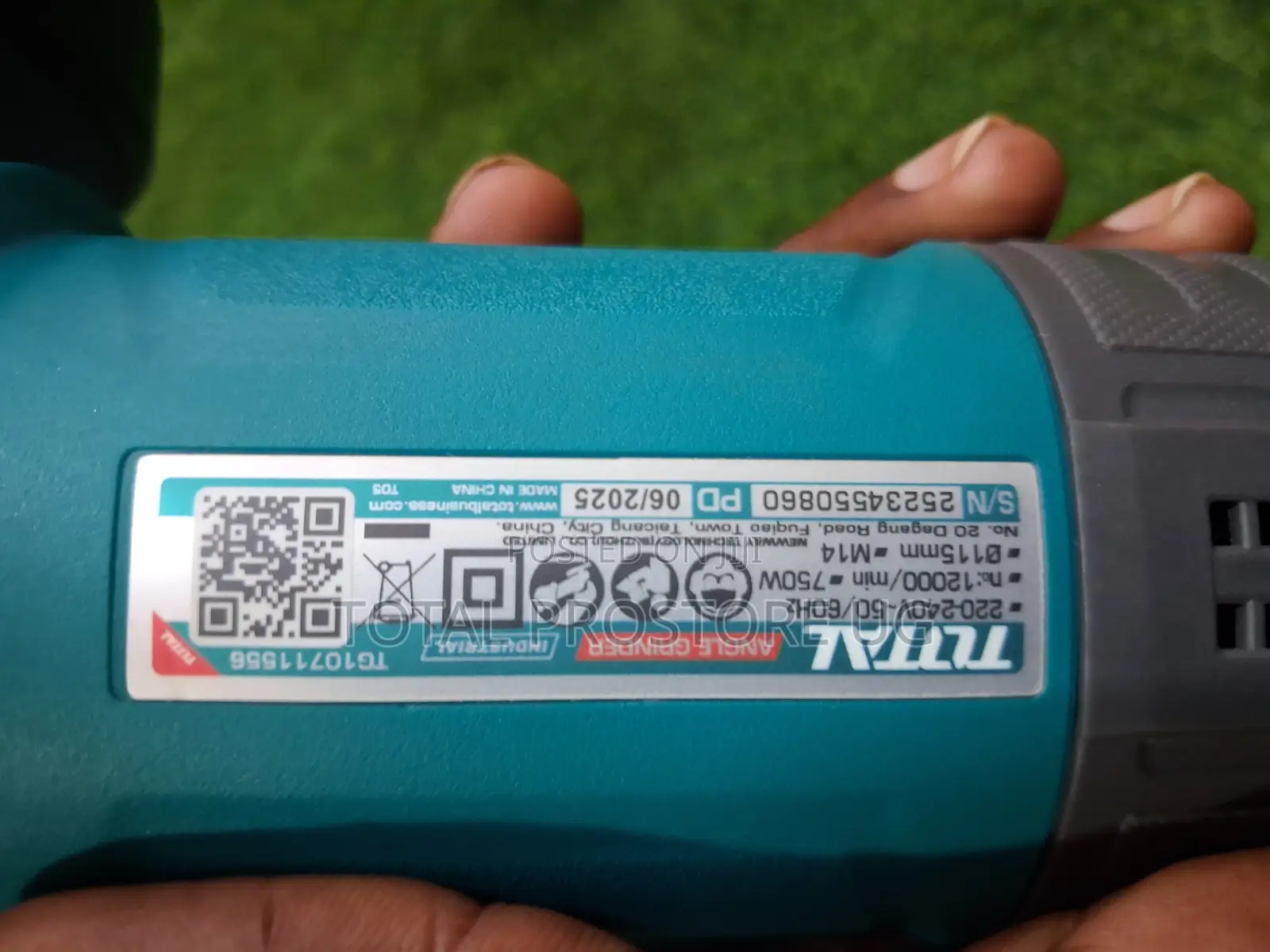 Angle Grinder 750w.