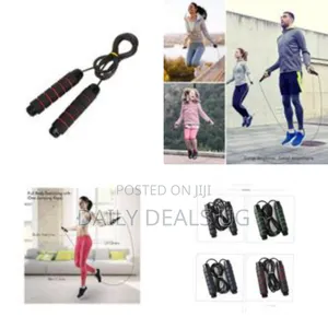 High-Performance Adjustable Jump Rope With Ergonomic Handles