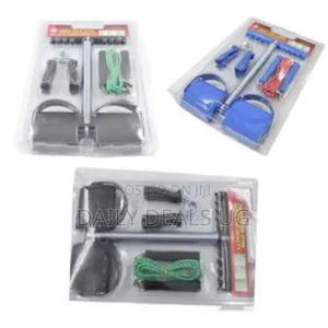 3-in-1 Exercise Body Fitness Tummy Trimmer With Rope Hand Grip