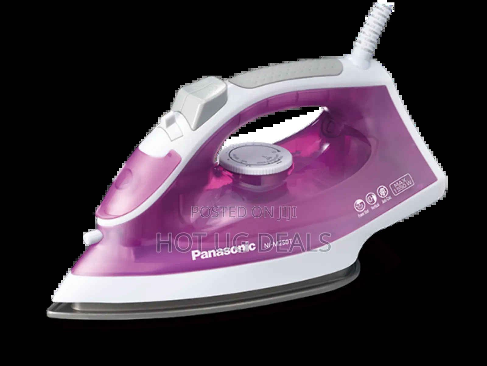 Panasonic Steam Iron For Fast Ironing High Steam Power - Multicolor