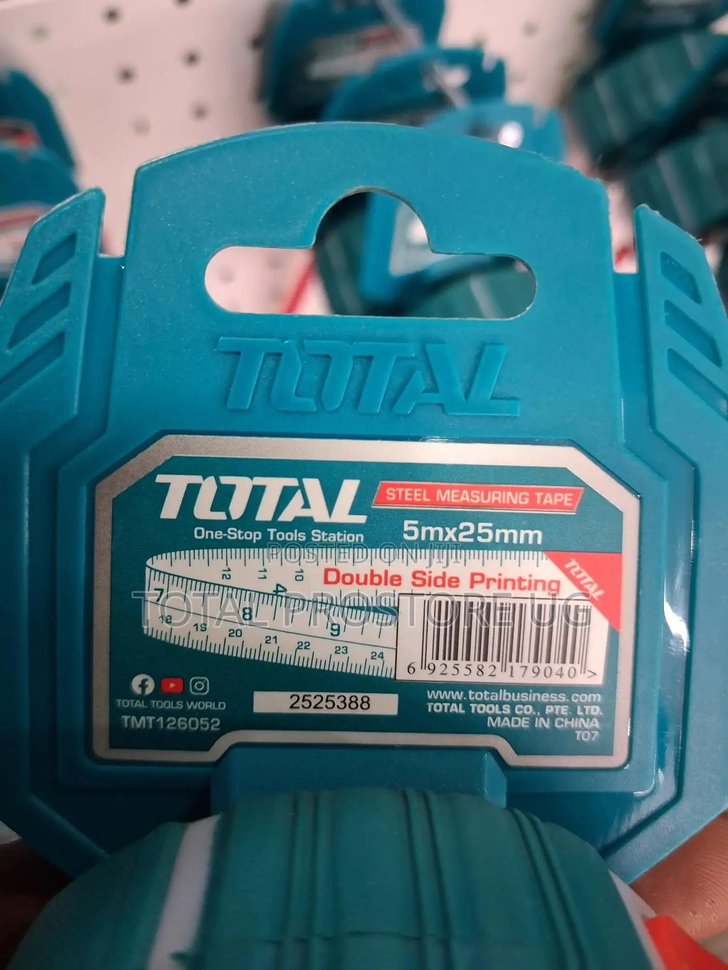Steel Measuring Tape 5m X 25mm