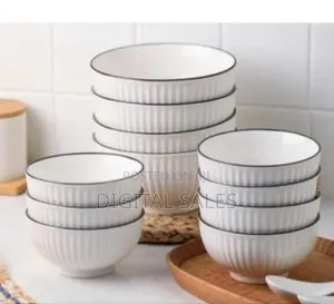 Set of 12 Ceramic Bowls
