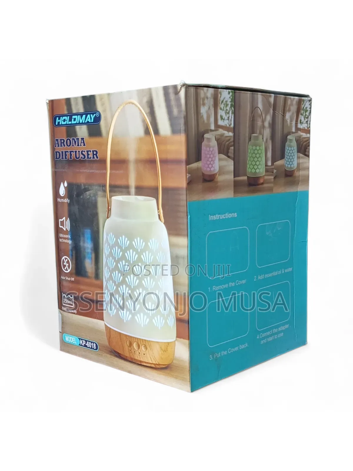 Wifi Essential Oil Diffuser | Prague Wooden Ceramic Diffuser
