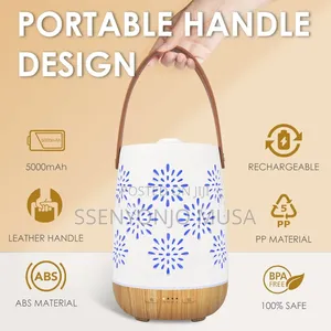 Wifi Essential Oil Diffuser | Prague Wooden Ceramic Diffuser