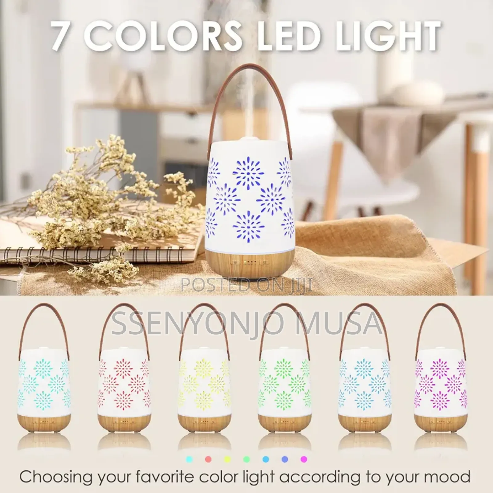 Wifi Essential Oil Diffuser | Prague Wooden Ceramic Diffuser