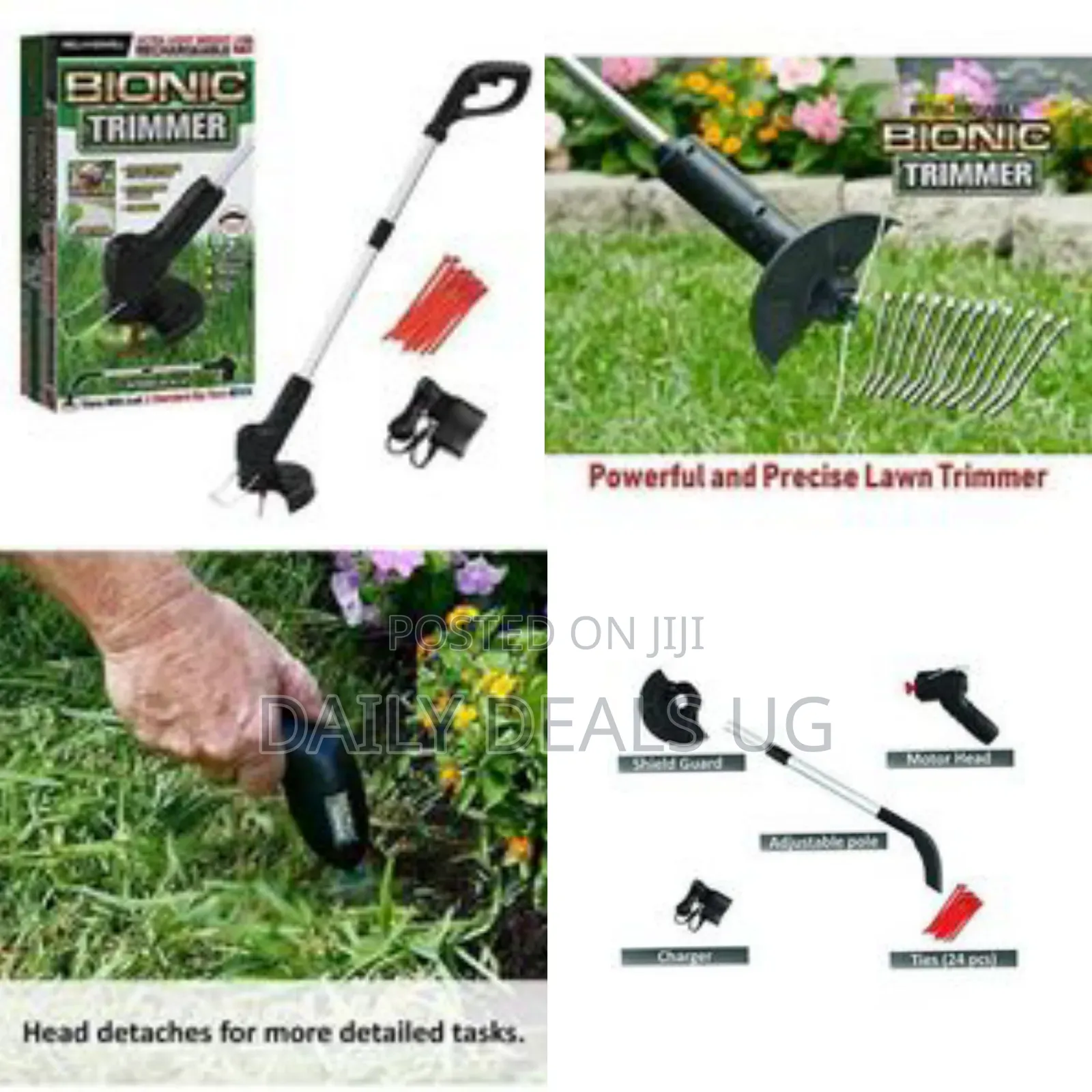 Bionic Trimmer Cordless Grass Trimmer - Multicolor