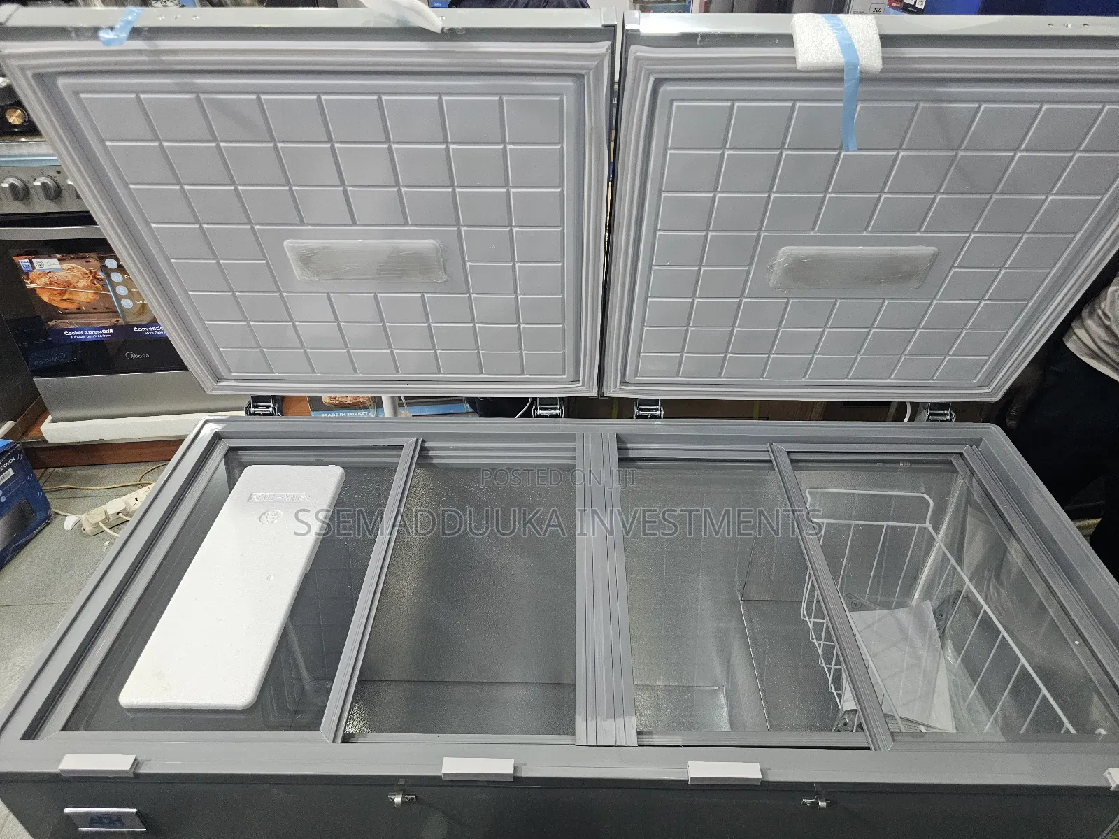 Adh 500 Litres Double Door Deep Freezer