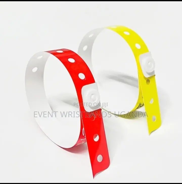Top Security, Water Proof, Anti - Rip Wristbands
