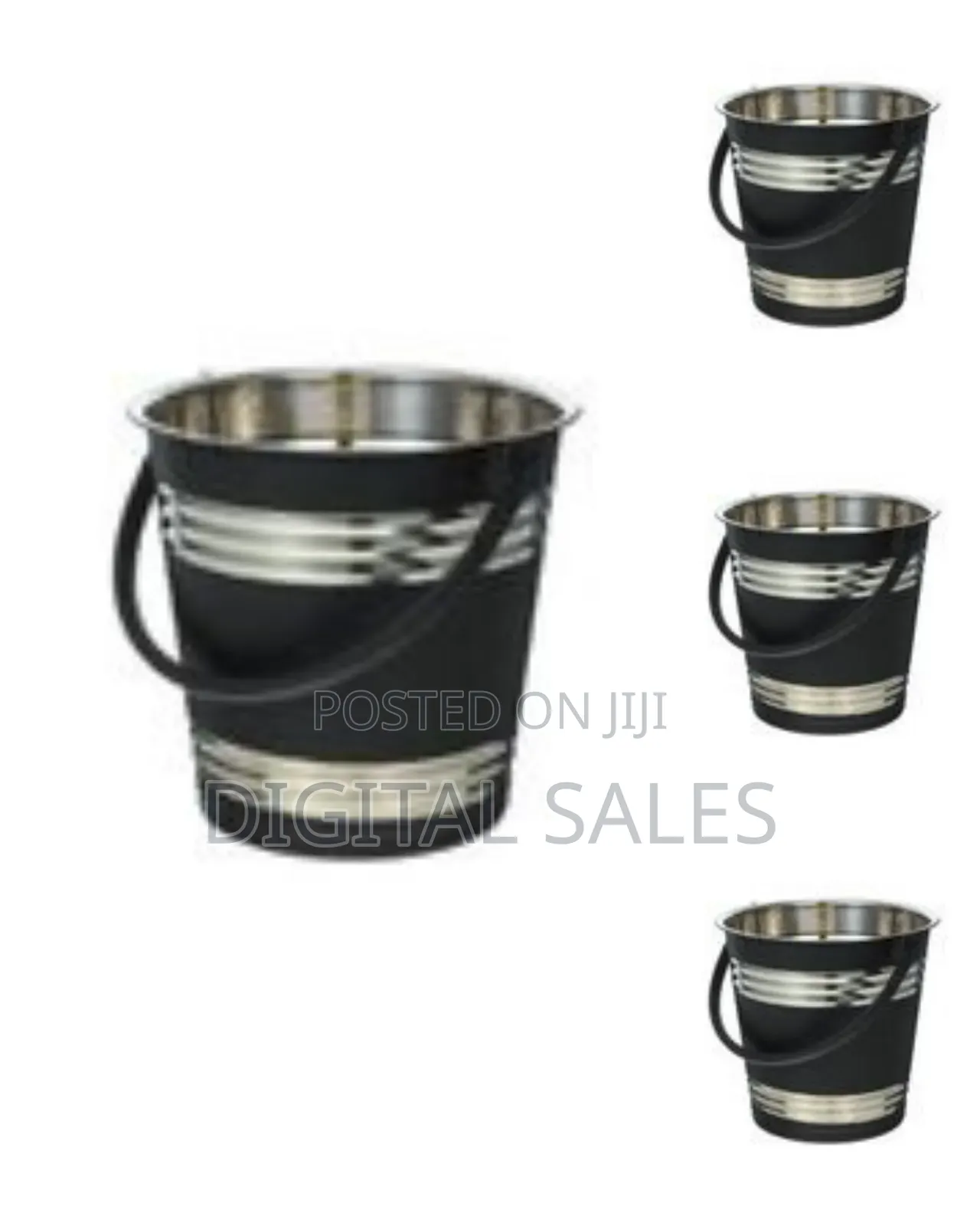 Stylish Metal Ice Bucket / Beverage Chiller, 3l