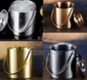 Elegant Insulated Ice Bucket With Handle, 2l - Multicolor