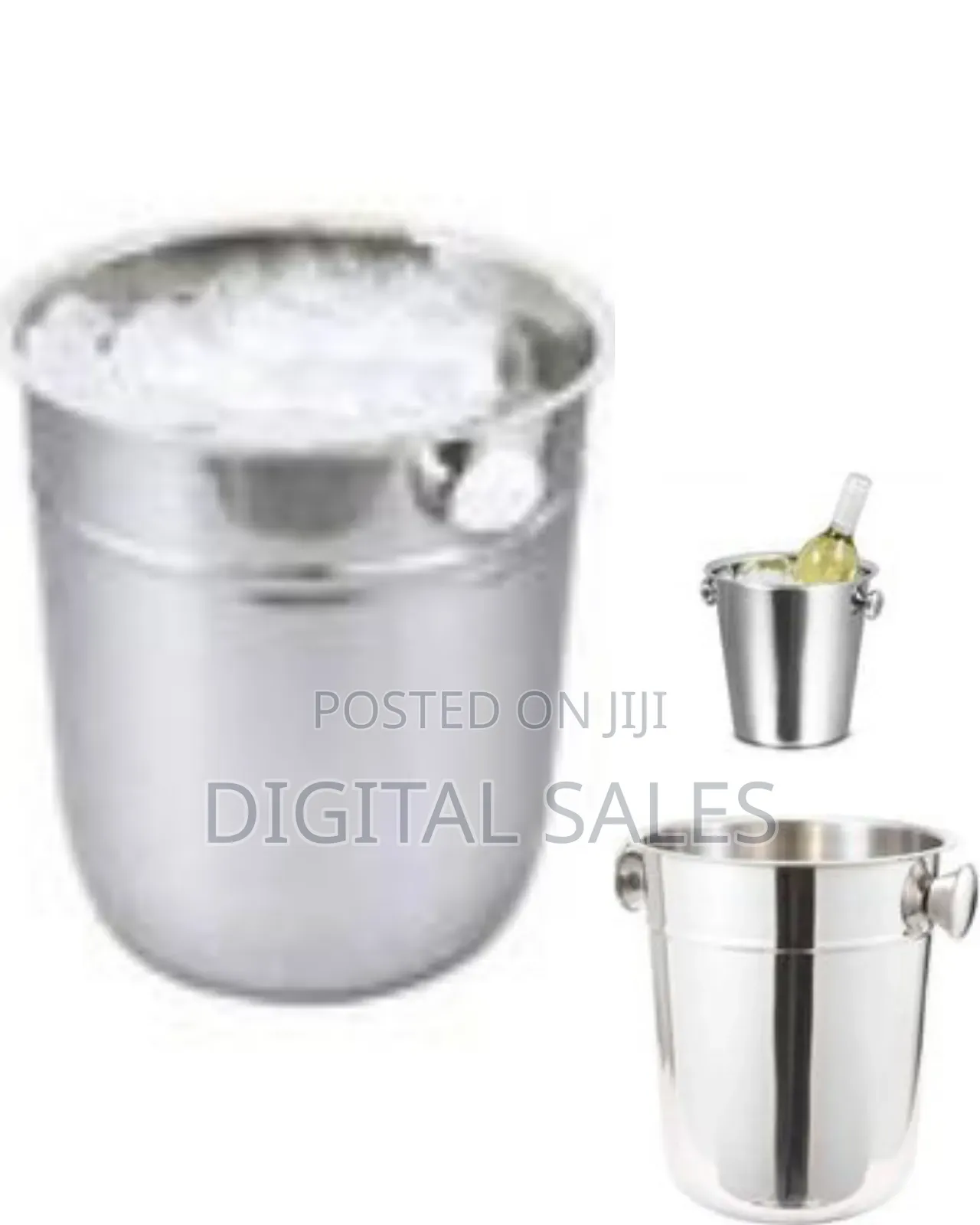 Stainless Steel Ice Bucket / Champagne Cooler