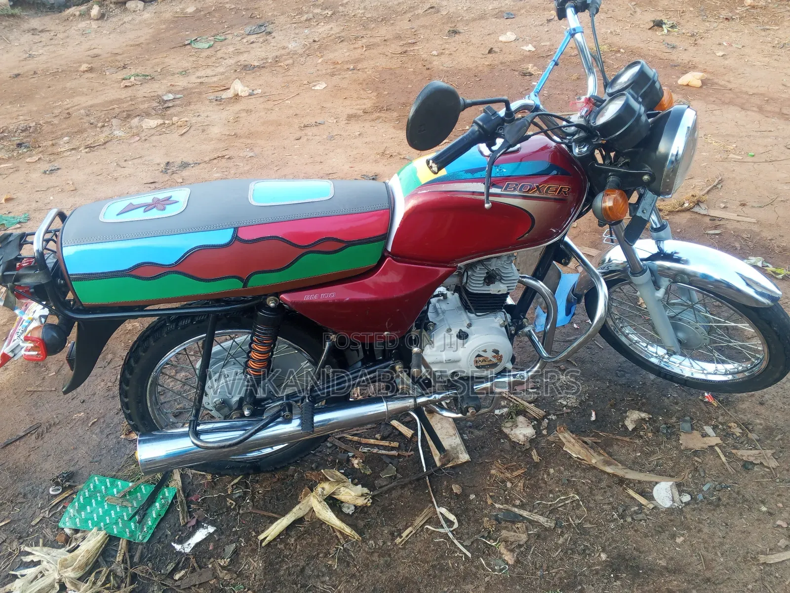 Bajaj Boxer 100 2022 Red