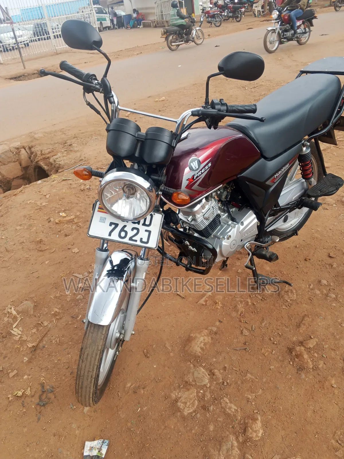 Haojue DK125 2024 Red