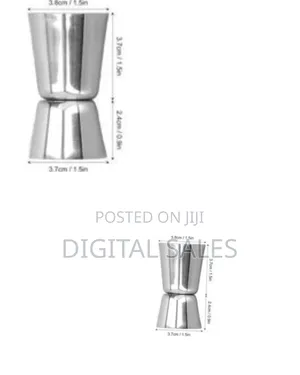 2 Piece Cocktail Shaker Set, 20/30ml