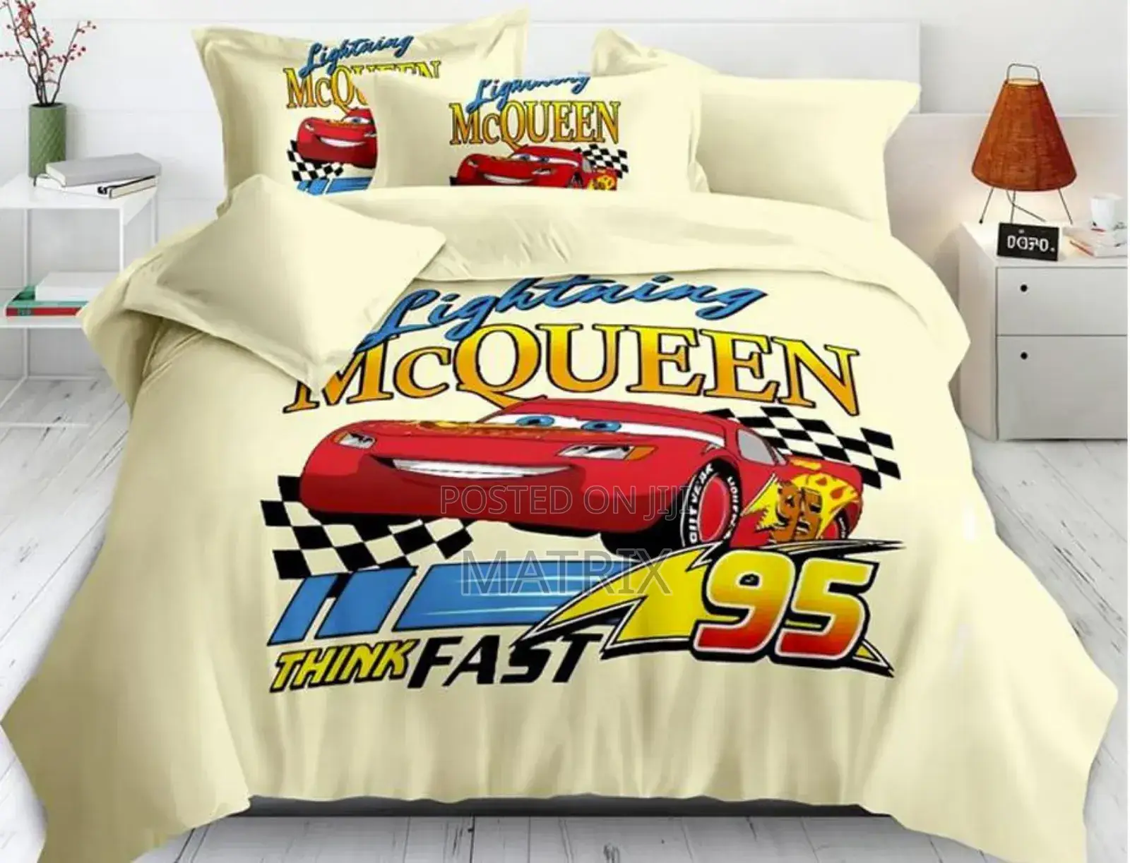 Characterised Kid's Duvets 1 Bedsheet, 1 Pillowcase and Duvet Itself