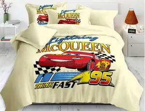 Characterised Kid's Duvets 1 Bedsheet, 1 Pillowcase and Duvet Itself