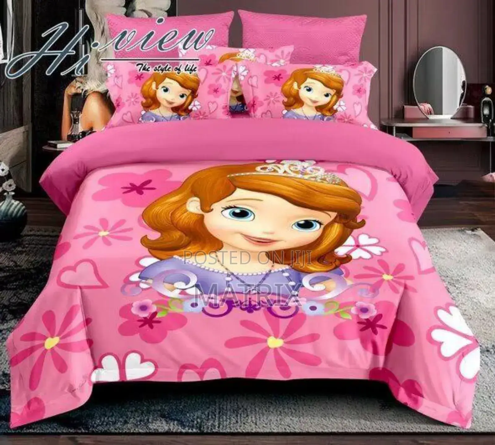 Characterised Kid's Duvets 1 Bedsheet, 1 Pillowcase and Duvet Itself
