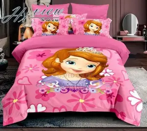 Characterised Kid's Duvets 1 Bedsheet, 1 Pillowcase and Duvet Itself