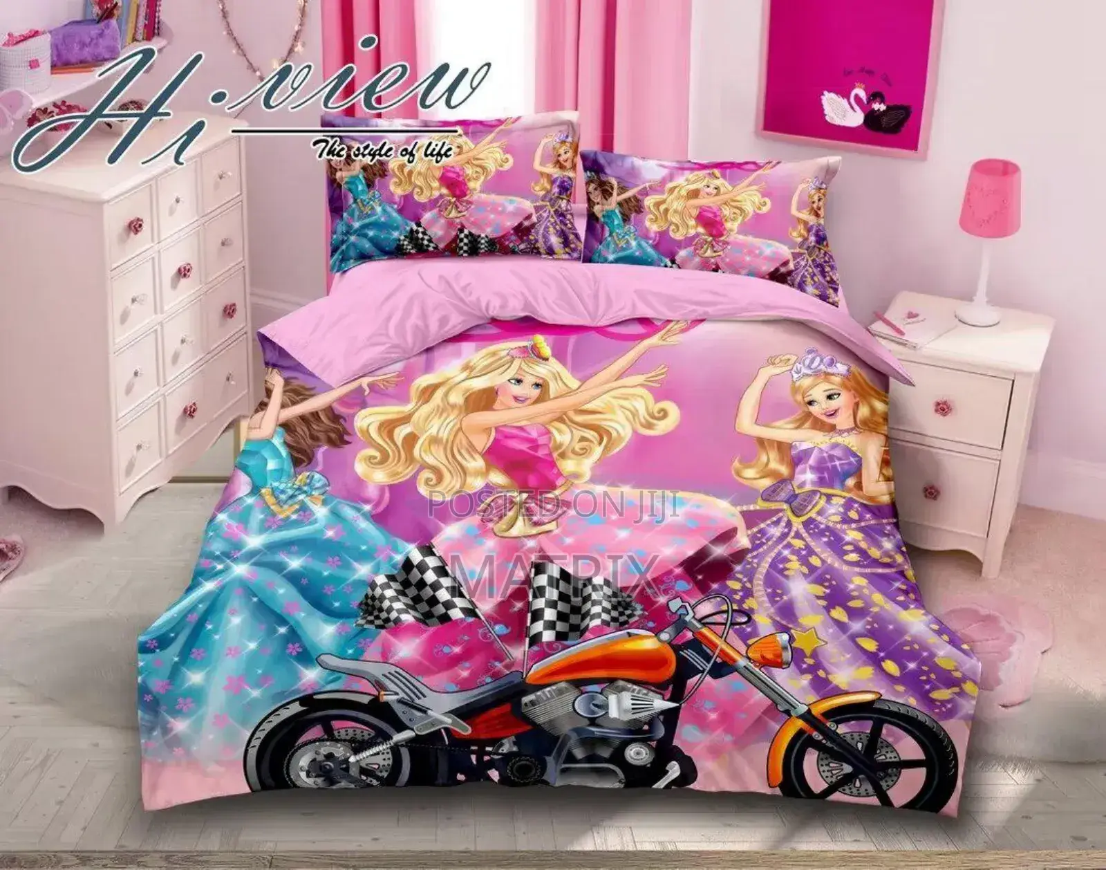 Characterised Kid's Duvets 1 Bedsheet, 1 Pillowcase and Duvet Itself